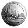 2010 5 oz Silver ATB Yosemite National Park, CA