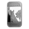 1 oz Silver Bar - APMEX (2018 Year of the Dog)