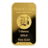 1oz Gold Minted Bar Baird & Co