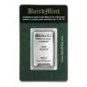 1 oz Platinum Bar - Baird & Co.