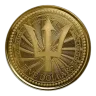 2023 1 oz Gold Barbados Trident