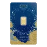 0.5g Zodiac Aries Gold Bar