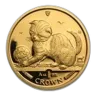 2000 Isle of Man 1 oz Gold Scottish Fold Cat BU