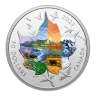 3 oz 2023 $50 Canadian Collage: Four Seasons - Pure Silver Coin