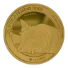 World Famous Dogs Border Collie 1oz Gold Coin 2025