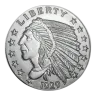 Golden State Mint 5 Oz Incuse Indian Silver Round