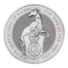 2022 10 oz Silver Queen's Beasts The White Greyhound