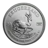 South Africa 1 oz Silver Krugerrand BU (Random, Abrasions)