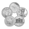 Sovereign Mint 1 Oz Silver Coin (Random Mint, Impaired Condition)