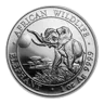 2016 Somalia 1 oz Silver Elephant BU