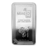 5 oz MintID Buffalo Silver Bar (AES-128 Encrypted)