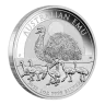 1 oz Emu Silver Coin