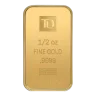 1/2 oz Gold TD Bank Bar - Toronto Dominion Bank - .9999 Au