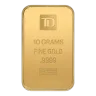 10 g Gold TD Bank Bar - Toronto Dominion Bank - .9999 Au