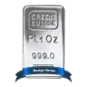 Pre-Owned 1 oz Platinum Bar