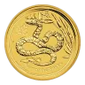2013 1/2oz Australian Perth Mint Gold Lunar II: Year of the Snake