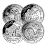 1 oz Somalia Elephant Silver Coin