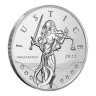 2022 1 oz Gibraltar Lady Justice Silver Coin