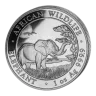 Somalia Elephant 1oz Silver Coin 2018 | margin scheme