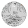 Perth Mint 2025 Year of the Snake 2oz Silver Coin in Capsule (2oz)