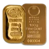 100 gram Gold Bar 3.215 ounces - Random Manufacturer