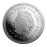 5 oz Aztec Calendar Silver Round