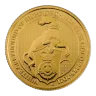 2021 Queen's Beasts White Greyhound Of Richmond Quarter Ounce Gold Bullion Coin