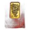 2024 PAMP Lunar 'Year of the Azure Dragon' 1 oz Gold Bar (Pre-Owned)