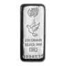 250 gram Silver Bar - Holy Land Mint (Dove of Peace, Cast-Poured)