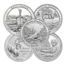 5 oz ATB America The Beautiful Silver Coin - Random Year