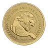 1oz Gold Coin KCIII British Lion and American Eagle UK