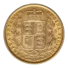 1875 Gold Sovereign Victoria Young Head Shield Sydney