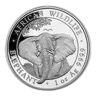 2021 Somalia 1 oz Silver Elephant BU