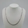 Sterling Silver 5mm Thick Curb Chain, 23in Length, 19g Hallmarked