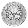 1 oz Silver Round - Cancer (Zombie Zodiacs)