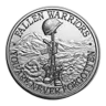 2 oz Silver Round - Battlefield Cross