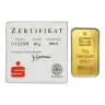 Gold Bullion 10 Gram Wafer KINEBAR Bar In Sleeve with Cert Argor Heraeus - Pre-Owned