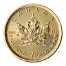 1/10 oz Canadian Gold Maple Leaf Coin - .9999 Pure Gold - RCM - Secure Your Savings