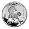 2 oz Silver Round - APMEX (2014 Year of the Horse)