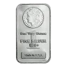 Highland Mint 1 oz Silver Bar - Morgan Design