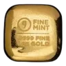 1 oz Gold Bar - 9FM Gold Button