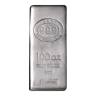 100 Oz JBR Silver Bar