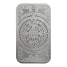 5 oz Aztec Calendar Silver Bar