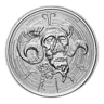 1 oz Silver Round - Aries (Zombie Zodiacs)