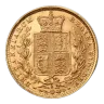 Victoria Young Head Shield Back Sovereign