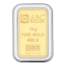 10g ABC Gold Minted Bar