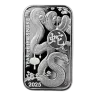 2025 1oz Asahi Lunar Snake .999 Silver Bar