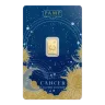 0.5g Zodiac Cancer Gold Bar