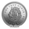 1 oz 99.9% Silver Aztec Calendar