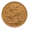 1890 Victoria Gold Full Sovereign Sydney Mint Second Legend Coin